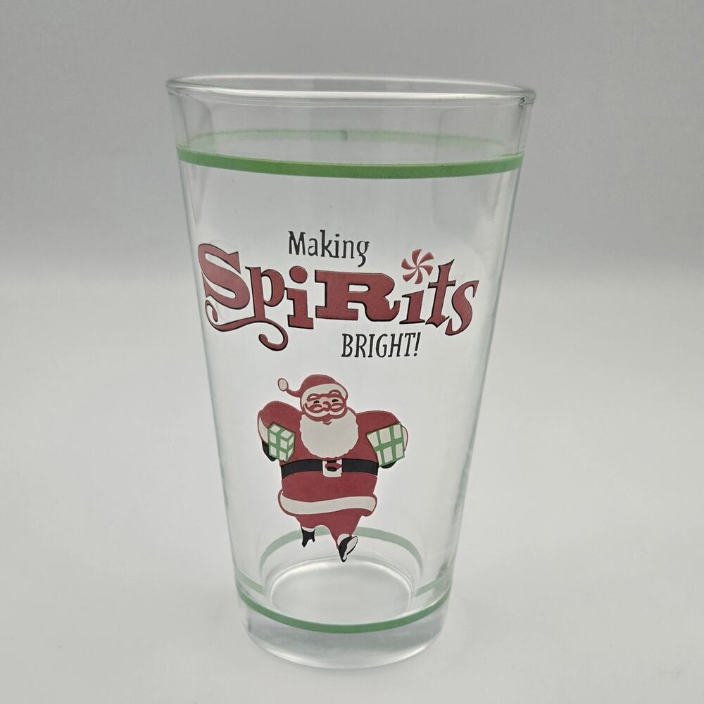 Making Spirits Bright Christmas Tumbler Pub Pint